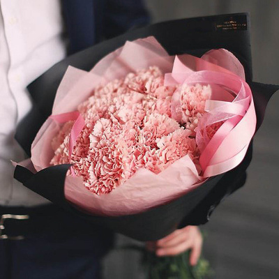 Букет из розовых диантусов 7361-Р