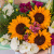 Букет с подсолнухами и лилиями N 52963Дв Букет с подсолнухами и лилиями N 52963Дв