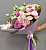 Букет "Возвышенные чувства" с гортензией, розами и эустомой 23800