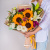 Букет с подсолнухами и лилиями N 52963Дв Букет с подсолнухами и лилиями N 52963Дв