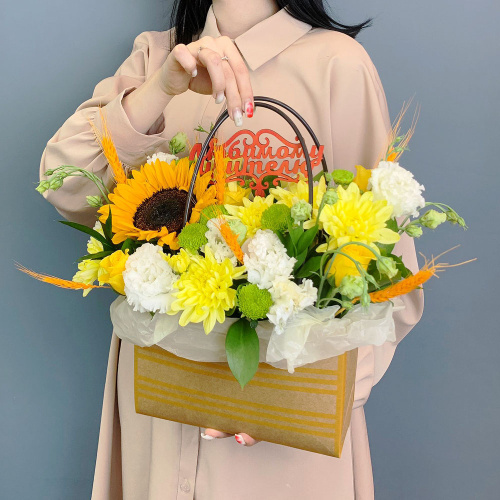 х Сумочка с подсолнухом арт. 66999