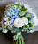 Букет невесты "Мечты сбываются" из розы эквадор, гортензии, фрезии и эустомы. 6247