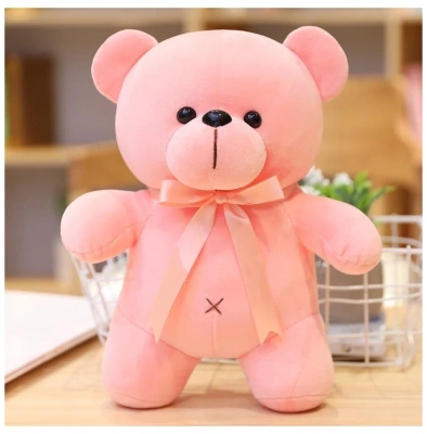 Игрушка Мишка цветной велюровый 30 см. средний N 56316